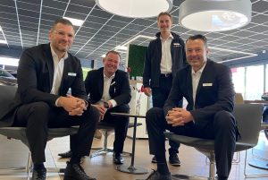 4 Kollegen vom Team Verkauf